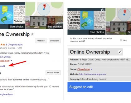 GOOGLE TESTING ADS ON LOCAL KNOWLEDGE PANEL